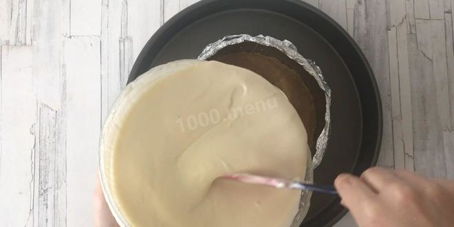 Рецепт лимонного чизкейка