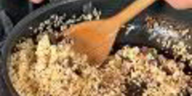 Рецепт миндального чизкейка с малиной