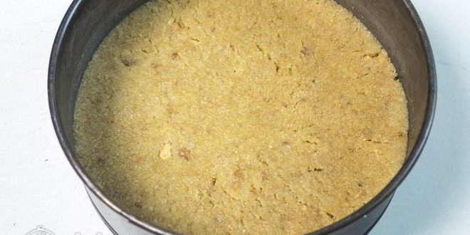 Рецепт миндального чизкейка