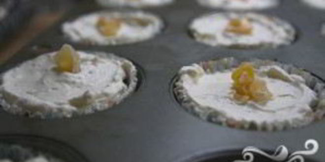 Рецепт миндальных мини-чизкейков