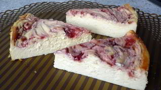 Рецепт Мраморного чизкейка без основы