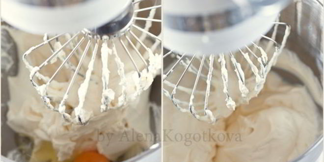 Рецепт мраморного клюквенного чизкейка