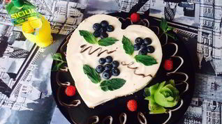 Рецепт Нежного чизкейка с голубикой