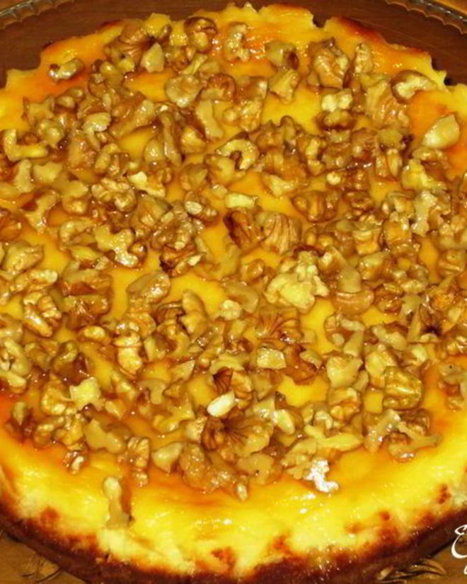 Рецепт орехового чизкейка