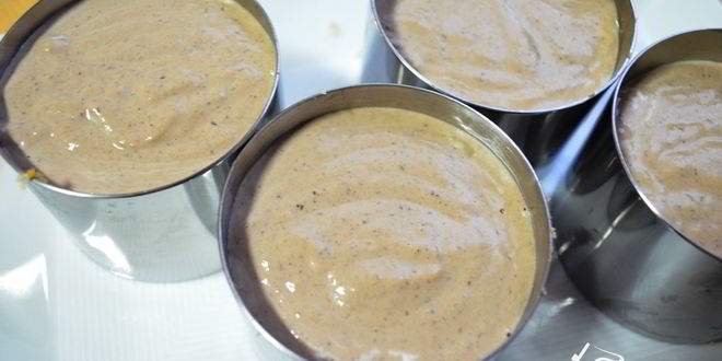 Рецепт печеночно-орехового чизкейк праздничное настроение