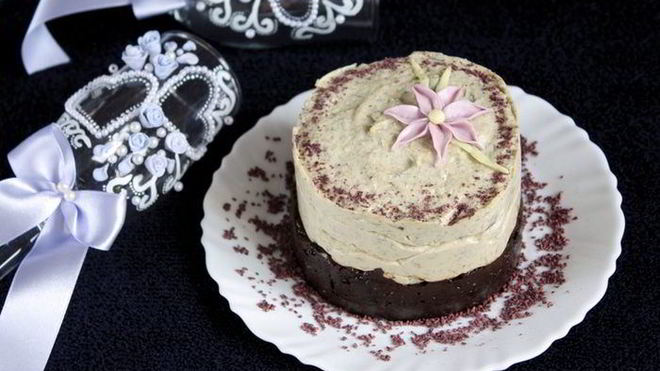 Рецепт постного мини-чизкейка без выпечки