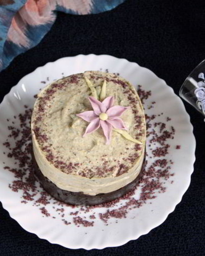 Рецепт постного мини-чизкейка без выпечки