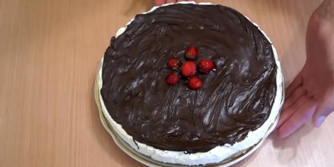 Рецепт творожного чизкейка без выпечки с маршмеллоу и нутеллой