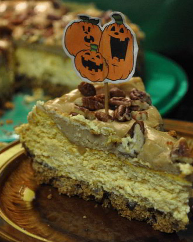 Рецепт тыквенно-пеканового чизкейк