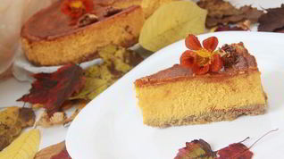 Рецепт Тыквенного чизкейка Осень
