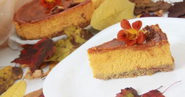 Рецепт Тыквенного чизкейка Осень