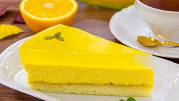 Рецепт Тыквенного чизкейка с апельсиновым желе