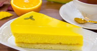 Рецепт Тыквенного чизкейка с апельсиновым желе