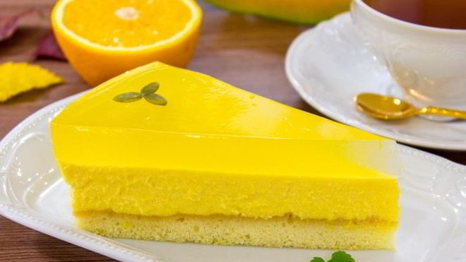 Рецепт тыквенного чизкейка с апельсиновым желе