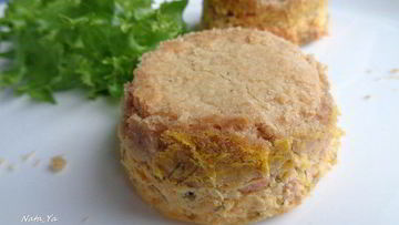 Рецепт Тыквенных мини-чизкейков с лососем