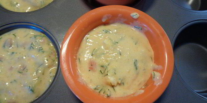 Рецепт тыквенных мини-чизкейков с лососем