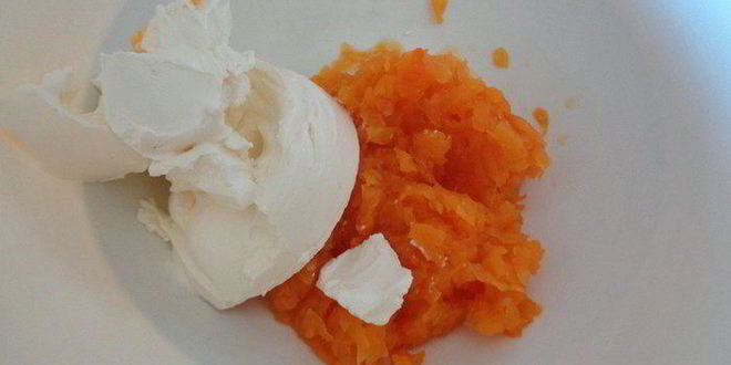 Рецепт тыквенных мини-чизкейков с лососем