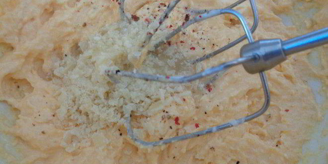 Рецепт тыквенных мини-чизкейков с лососем