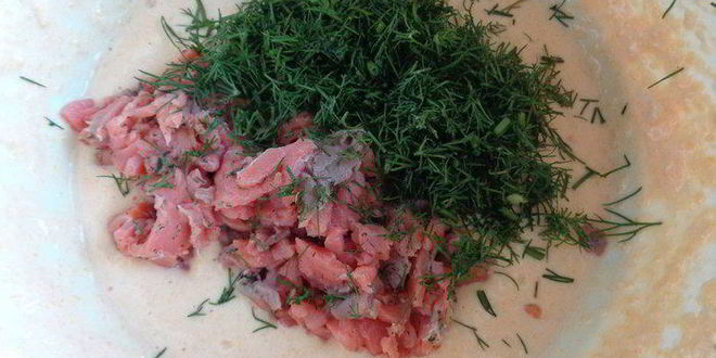 Рецепт тыквенных мини-чизкейков с лососем