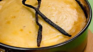 Рецепт Ванильного чизкейка с грецкими орехами