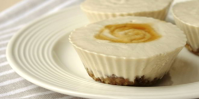 Рецепт Вегетарианских мини-чизкейков без выпечки