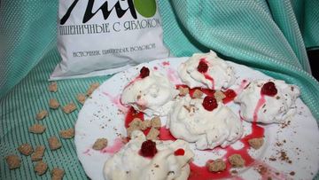 Рецепт Десерта Хворост под снегом