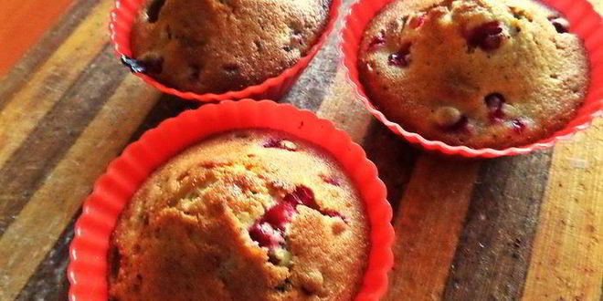 Рецепт бруснично-шоколадных кексы