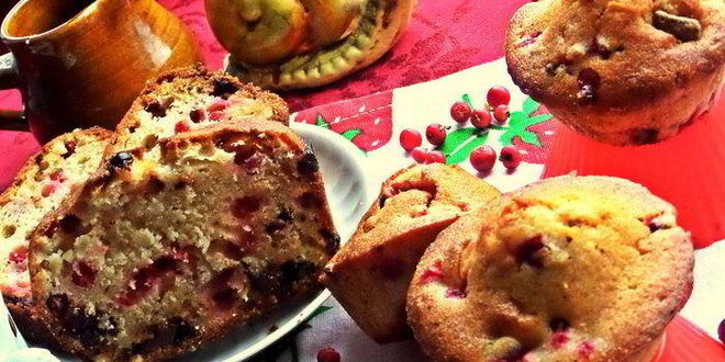 Рецепт бруснично-шоколадных кексы