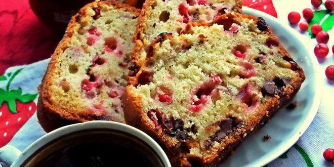 Рецепт бруснично-шоколадных кексы