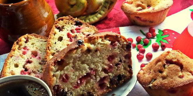 Рецепт бруснично-шоколадных кексы