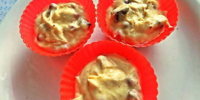 Рецепт бруснично-шоколадных кексы