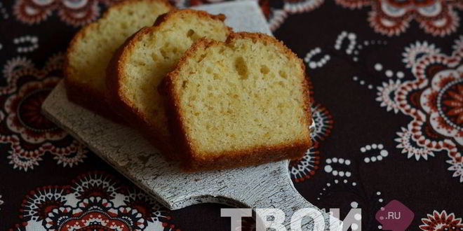Рецепт кекса на сметане