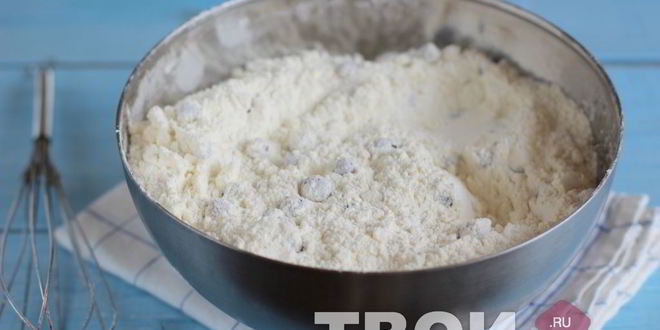 Рецепт кекса с клюквой и орехами