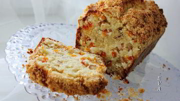 Рецепт Кекса с курагой и штрайзелем