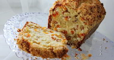 Рецепт Кекса с курагой и штрайзелем