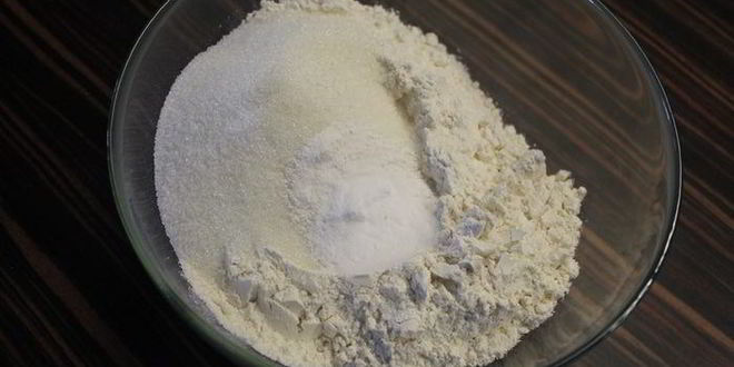 Рецепт кекса с курагой и штрайзелем