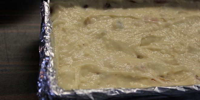 Рецепт кекса с курагой и штрайзелем