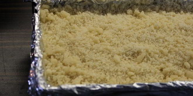 Рецепт кекса с курагой и штрайзелем