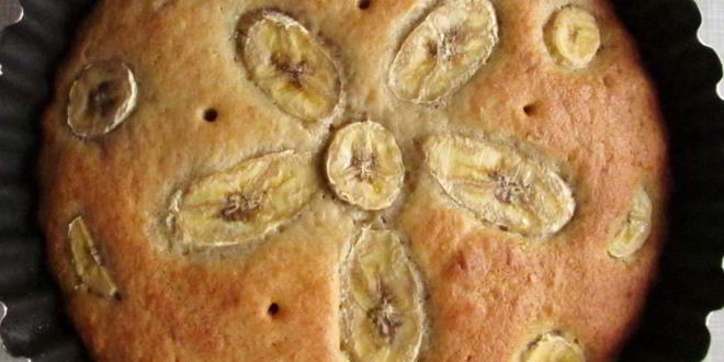 Рецепт кекса три банана