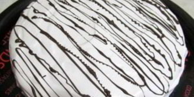 Рецепт кекса зебра на сметане