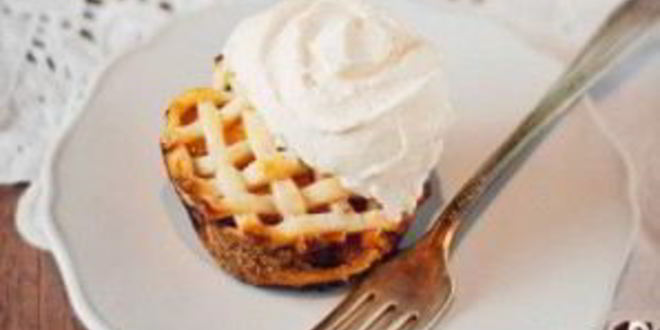 Рецепт кексов с персиковой начинкой и имбирным кремом