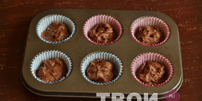 Рецепт кексов в формочках