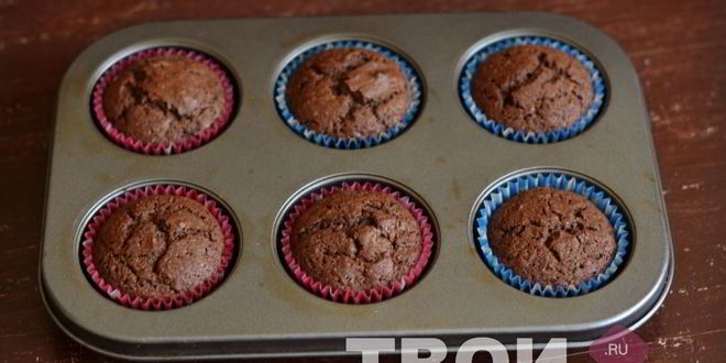 Рецепт кексов в формочках