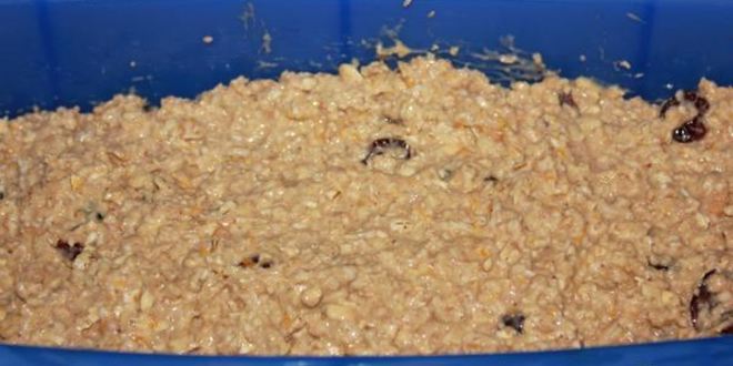 Рецепт овсяного кекса с черносливом, апельсином и имбирем