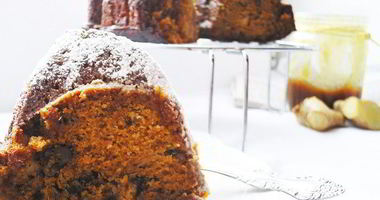 Рецепт Пряного тыквенного кекса с орехами