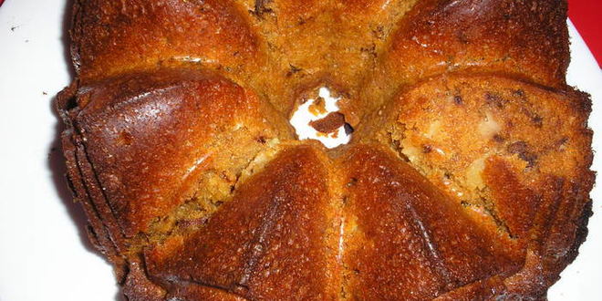 Рецепт пряного тыквенного кекса с орехами