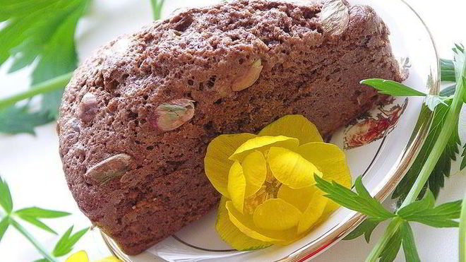 Рецепт шоколадных кексов с фисташками