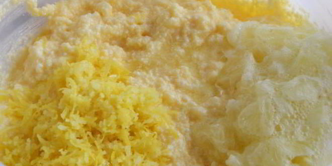 Рецепт творожно-лимонного кекс