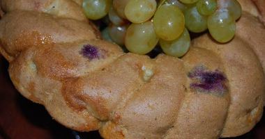 Рецепт Винного кекса с виноградом