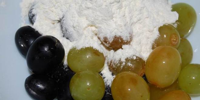 Рецепт винного кекса с виноградом